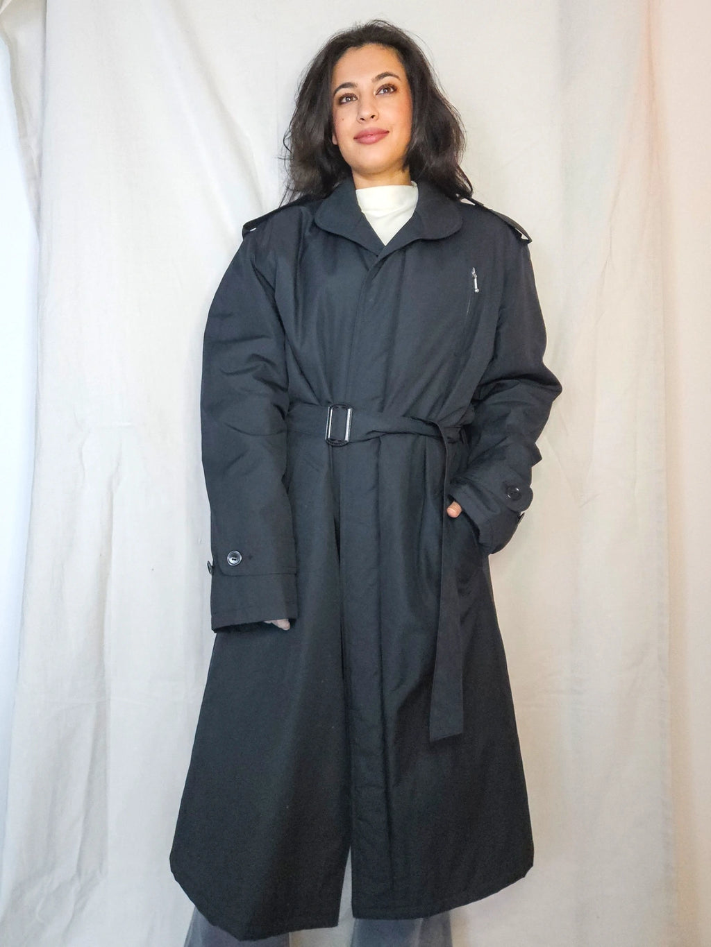 Mare - gewatteerde trenchcoat | XXL