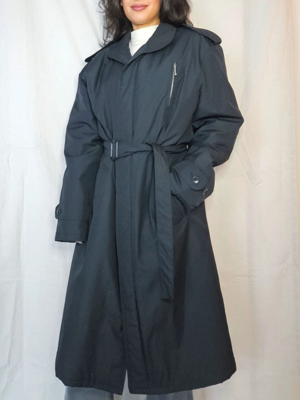 Mare - gewatteerde trenchcoat | XXL
