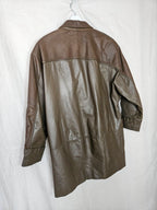 Norma - lichtbruine leren jacket | L