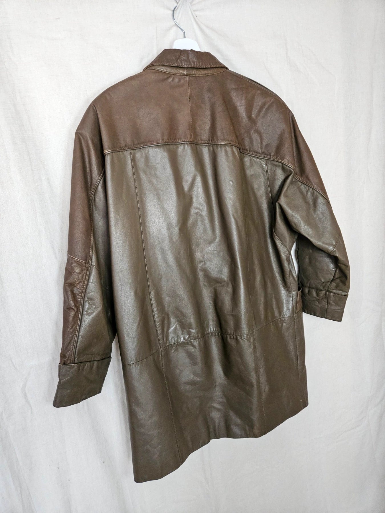 Norma - lichtbruine leren jacket | L