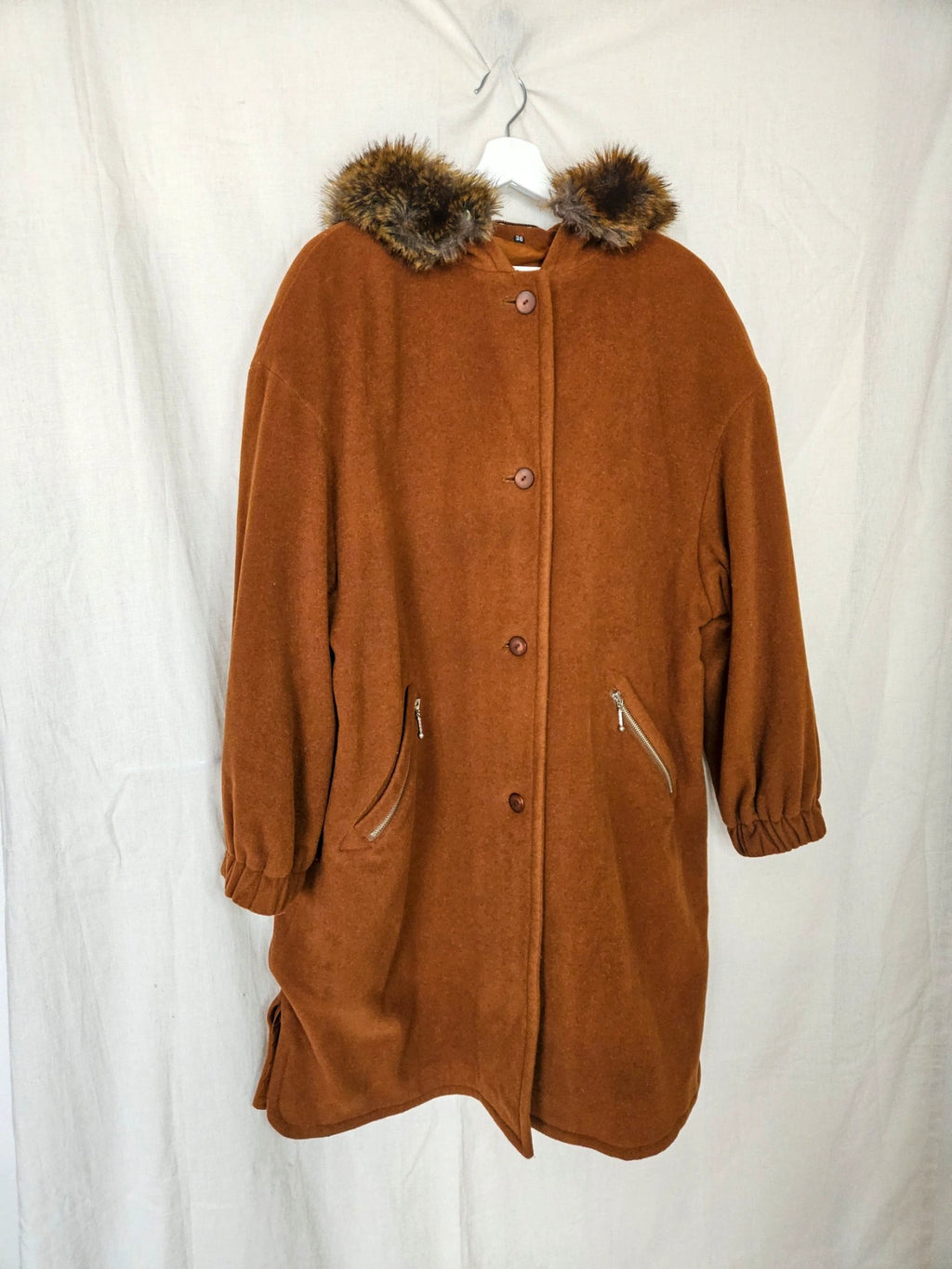Artemis - wollen capuchon mantel | XL