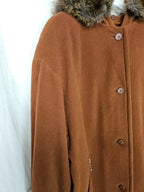 Artemis - wollen capuchon mantel | XL