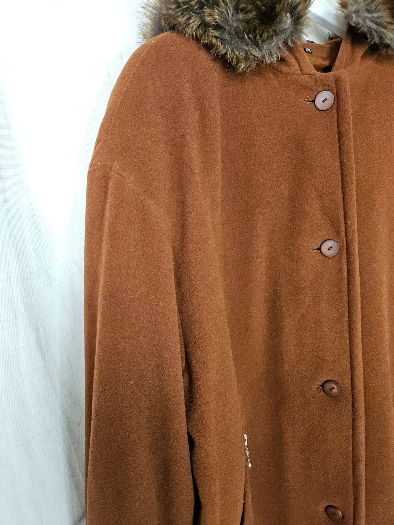 Artemis - wollen capuchon mantel | XL