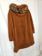Artemis - wollen capuchon mantel | XL