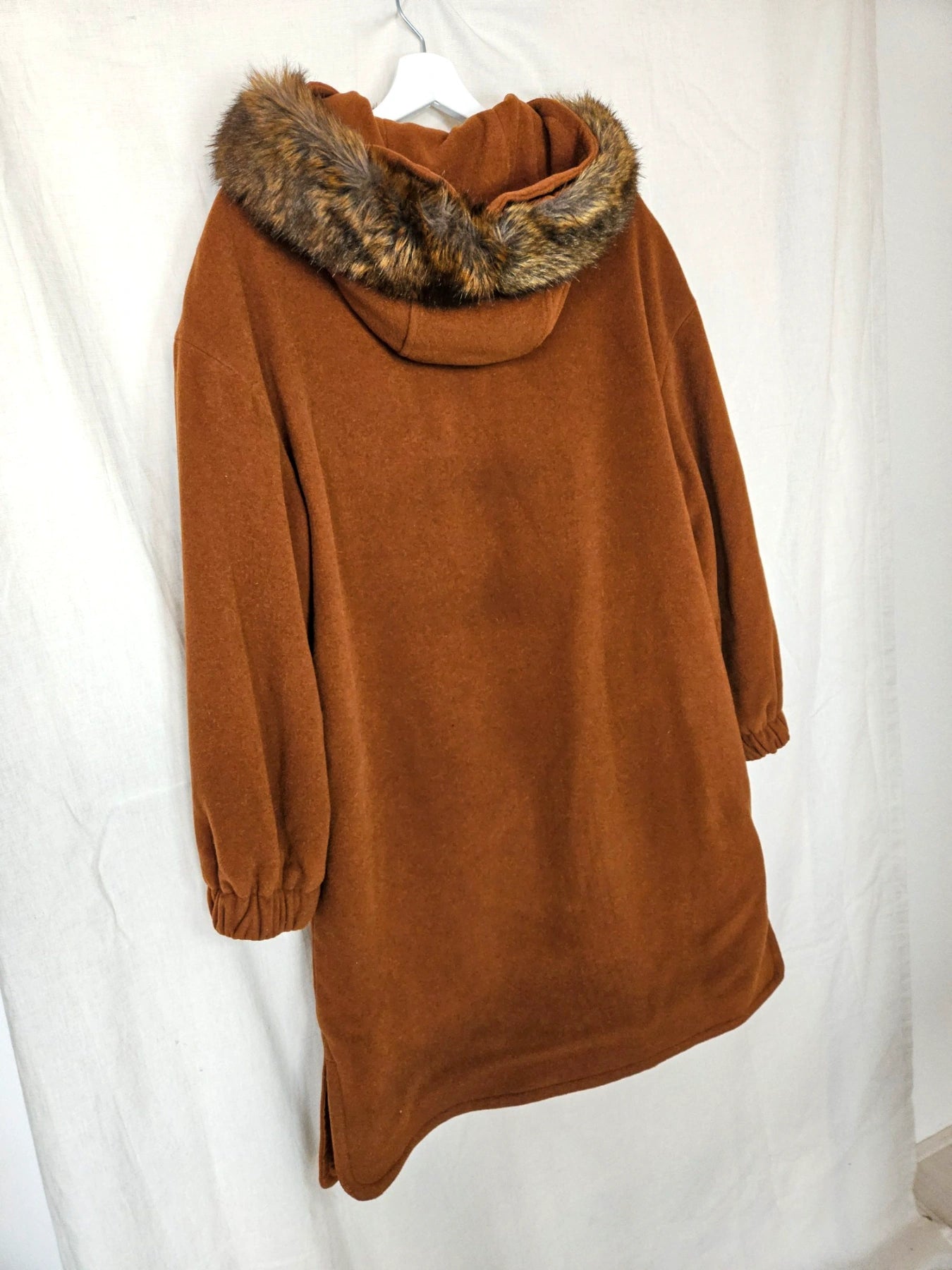 Artemis - wollen capuchon mantel | XL