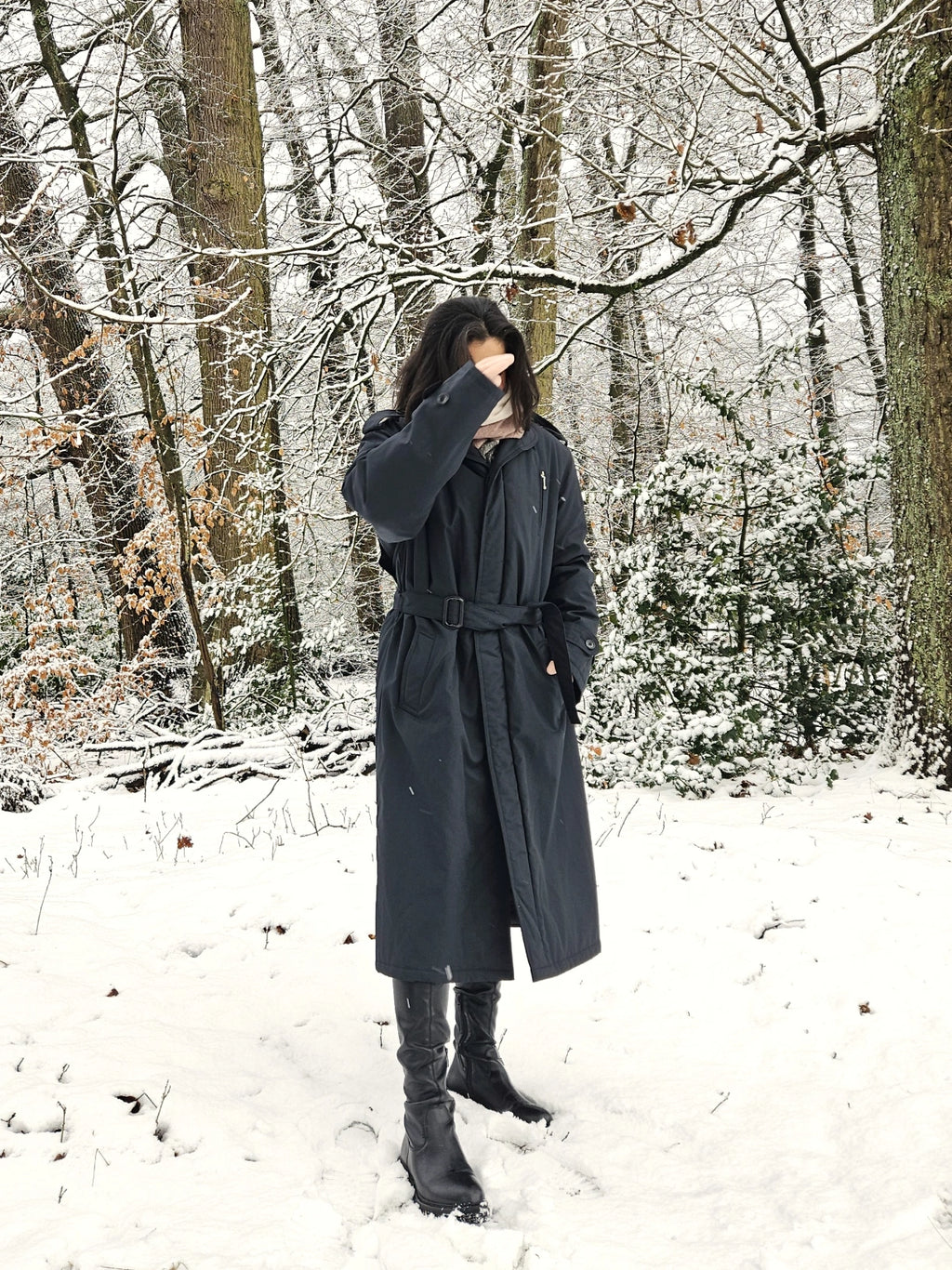 Mare - gewatteerde trenchcoat | XXL