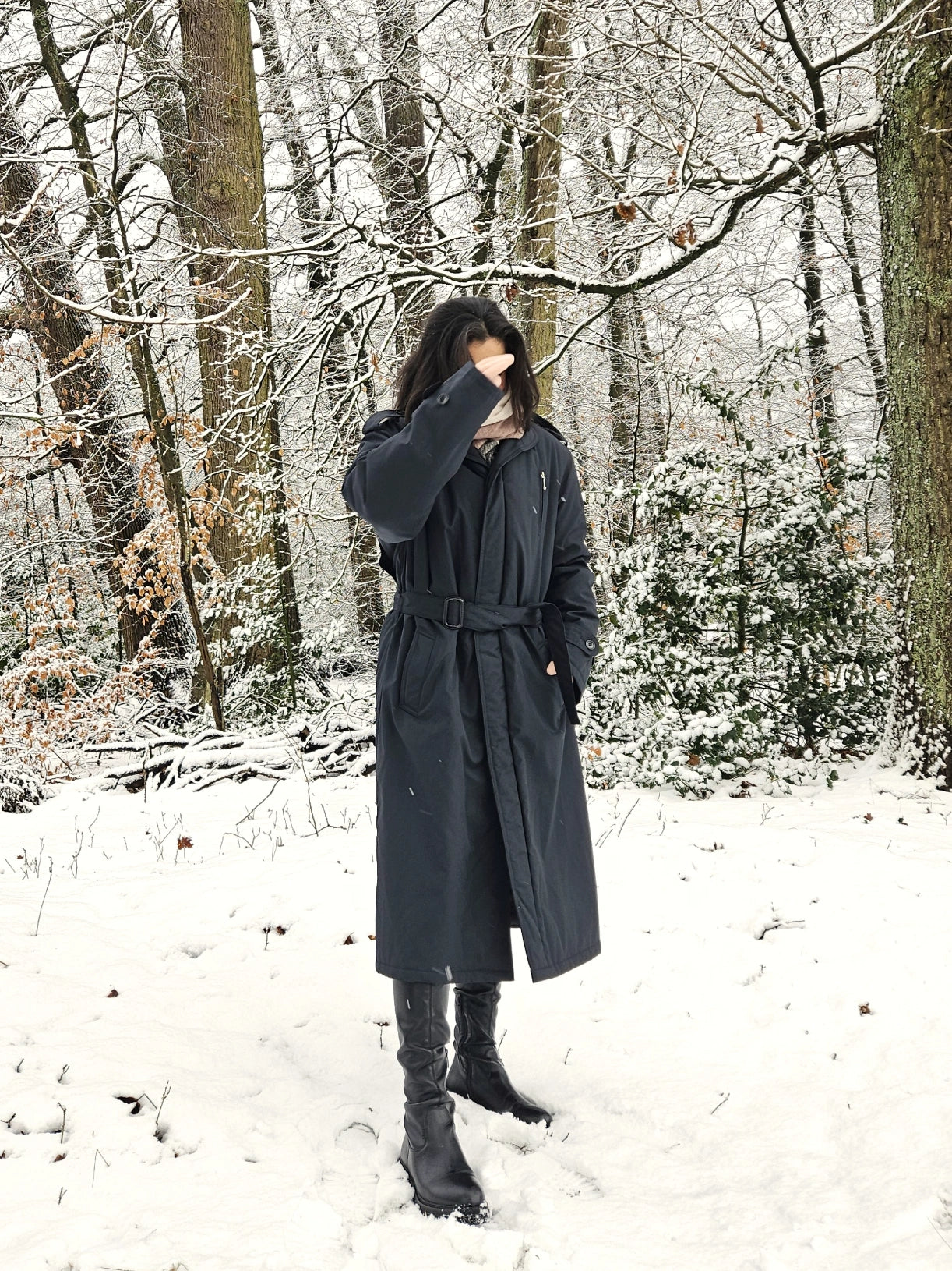 Mare - gewatteerde trenchcoat | XXL