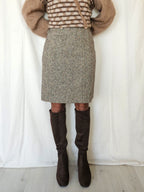 Florence - midi rok, wol | XXL