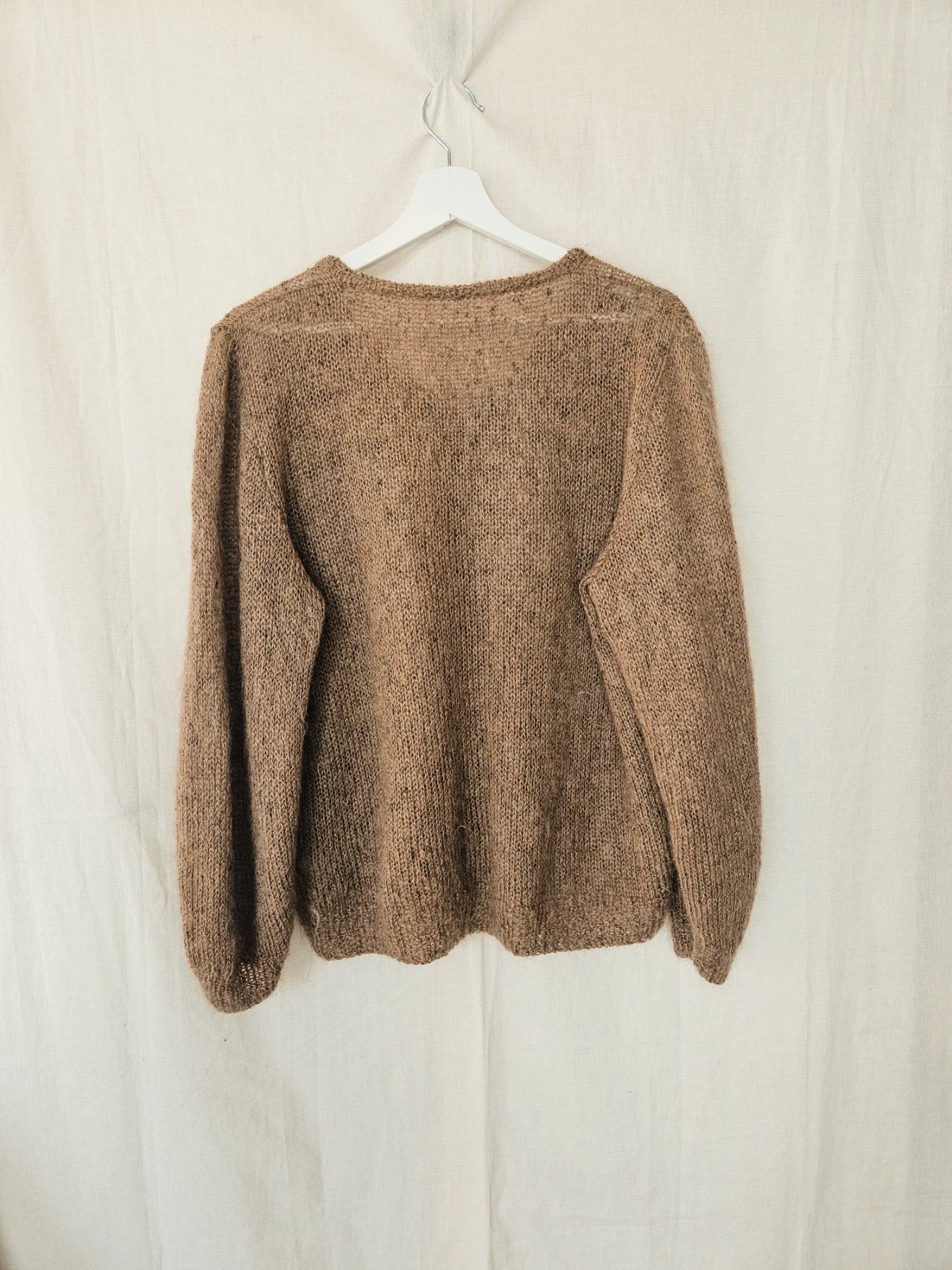 Beate - gebreide trui, wool blend | L