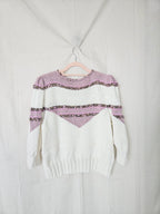 Vera - korte trui, wool blend | L