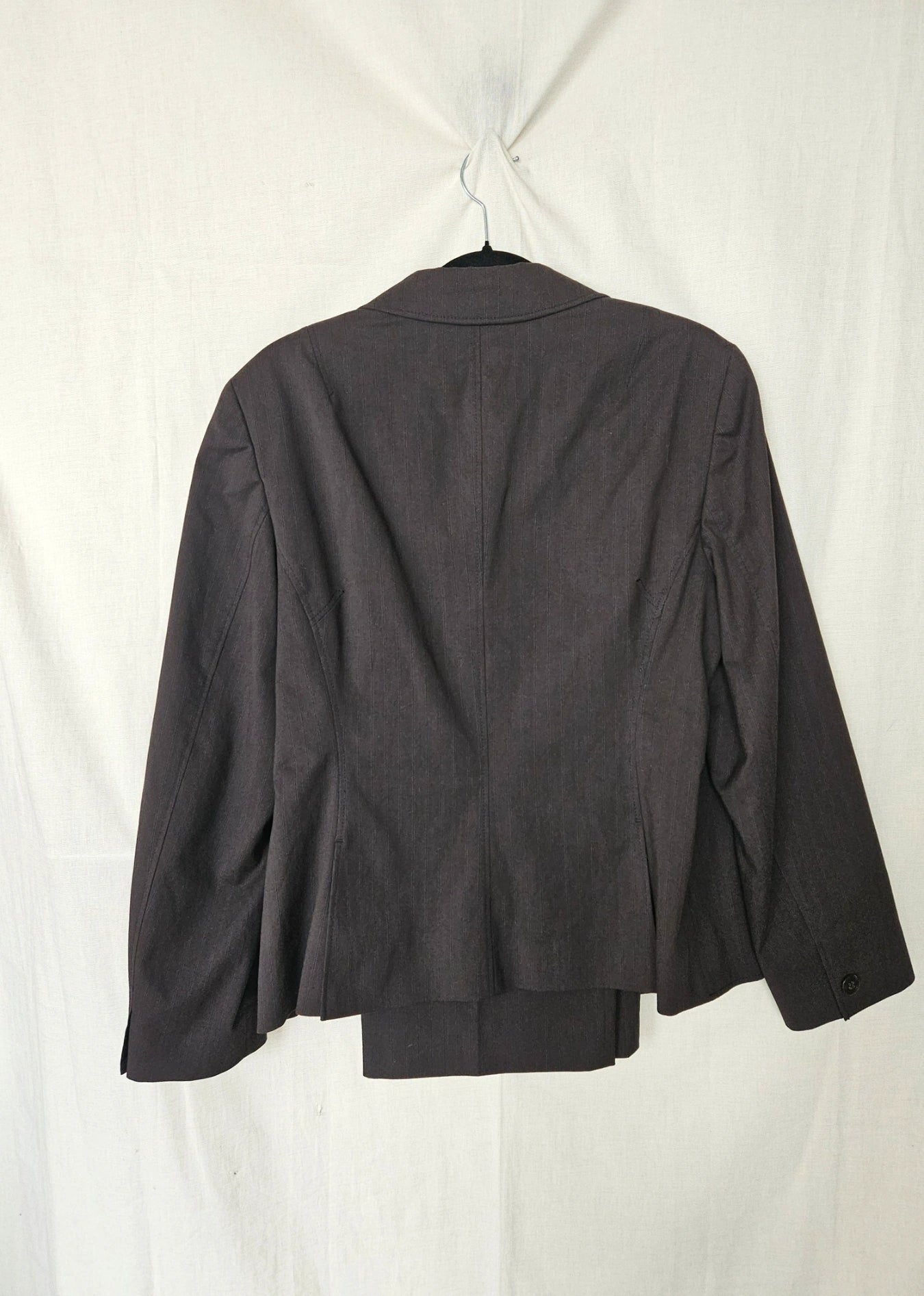 Betty - tweedelig pak, chocolate brown | 2XL