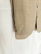 Lou - beige blazer, wool blend | 3XL