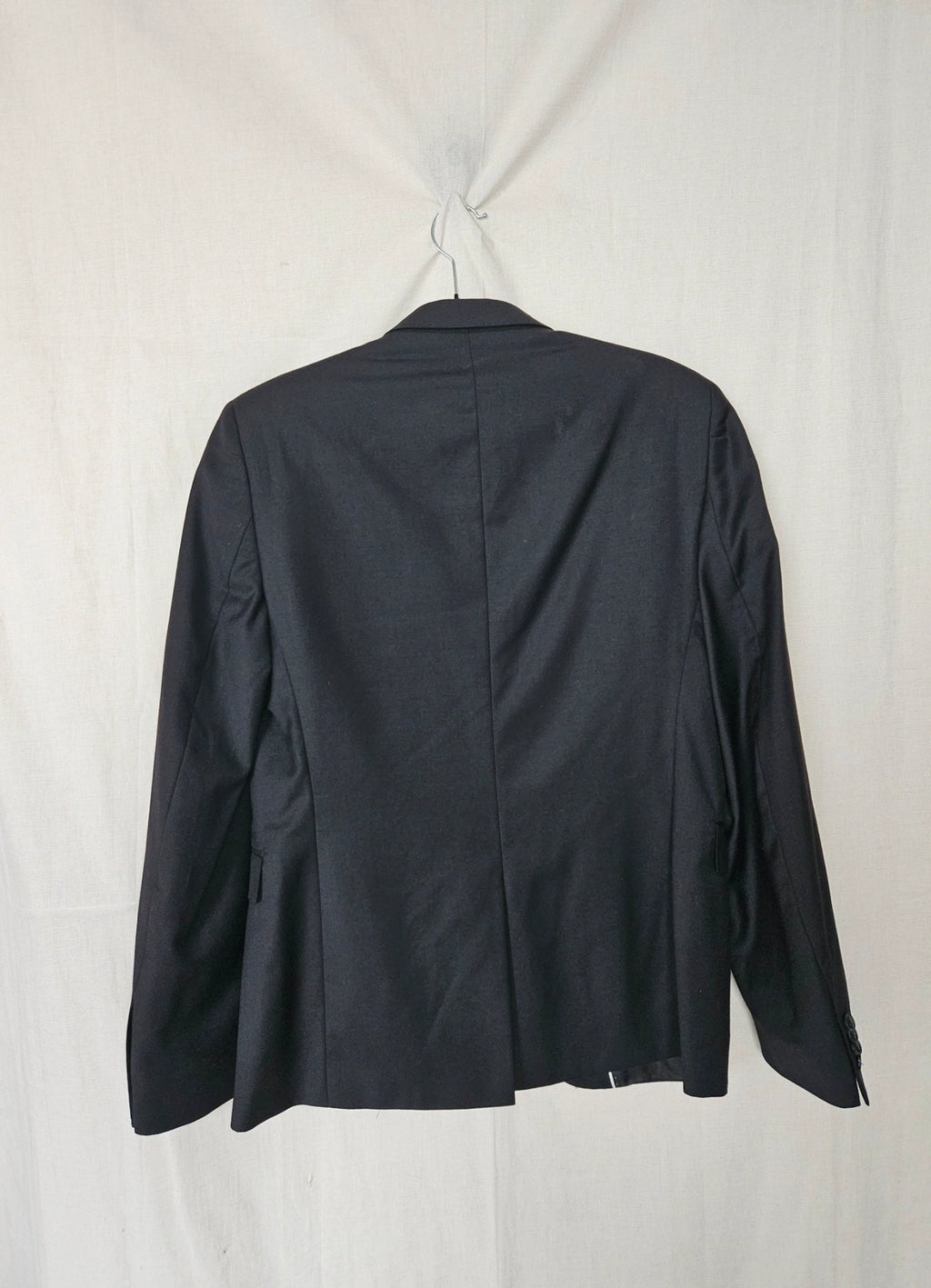 Marte - zwarte blazer, wool blend | L