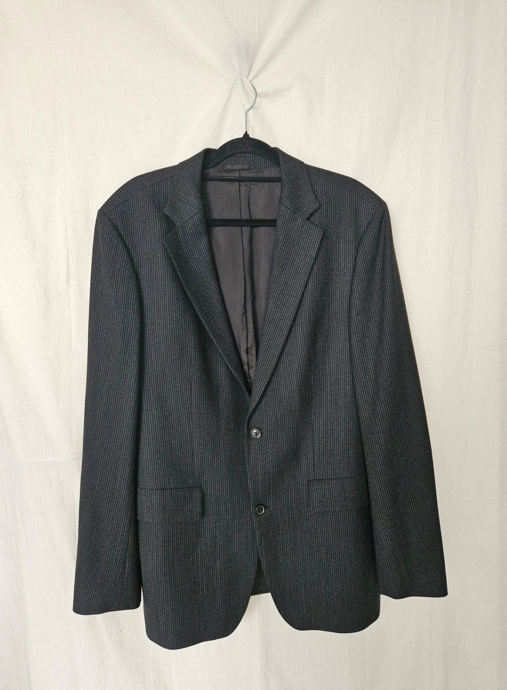 Liv - krijtstreep blazer Hugo Boss, scheerwol | 3XL