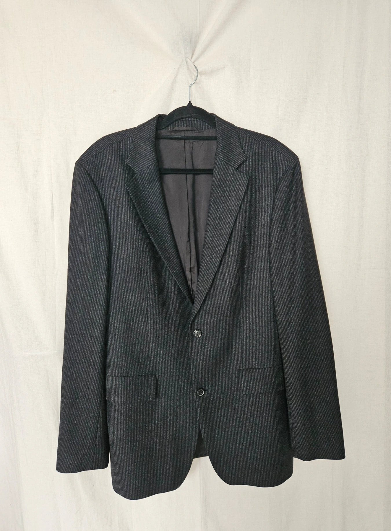 Liv - krijtstreep blazer Hugo Boss, scheerwol | 3XL