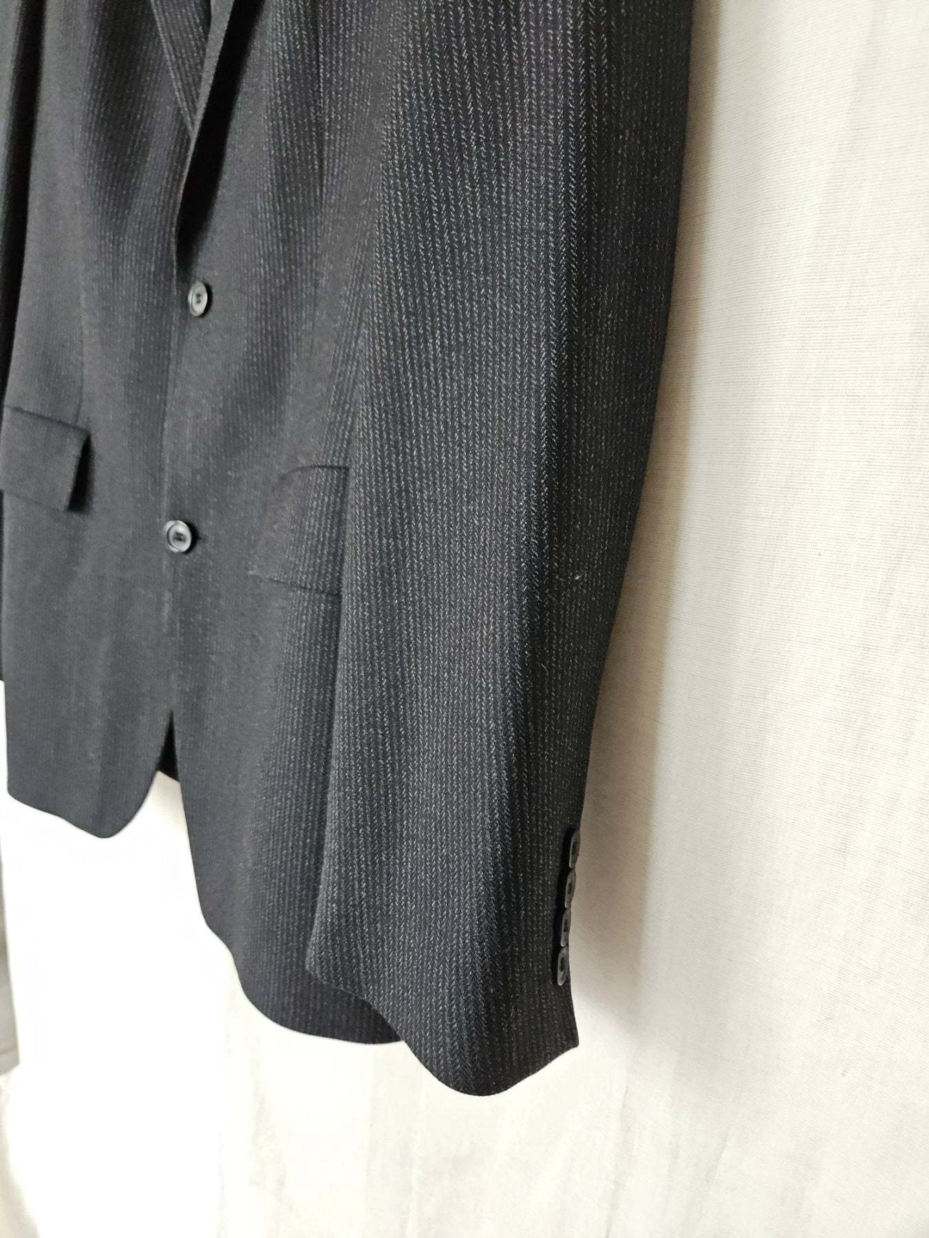 Liv - krijtstreep blazer Hugo Boss, scheerwol | 3XL