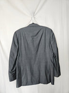 Feline - grijze blazer, scheerwol & mohair | 2XL
