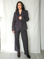 Betty - tweedelig pak, chocolate brown | 2XL
