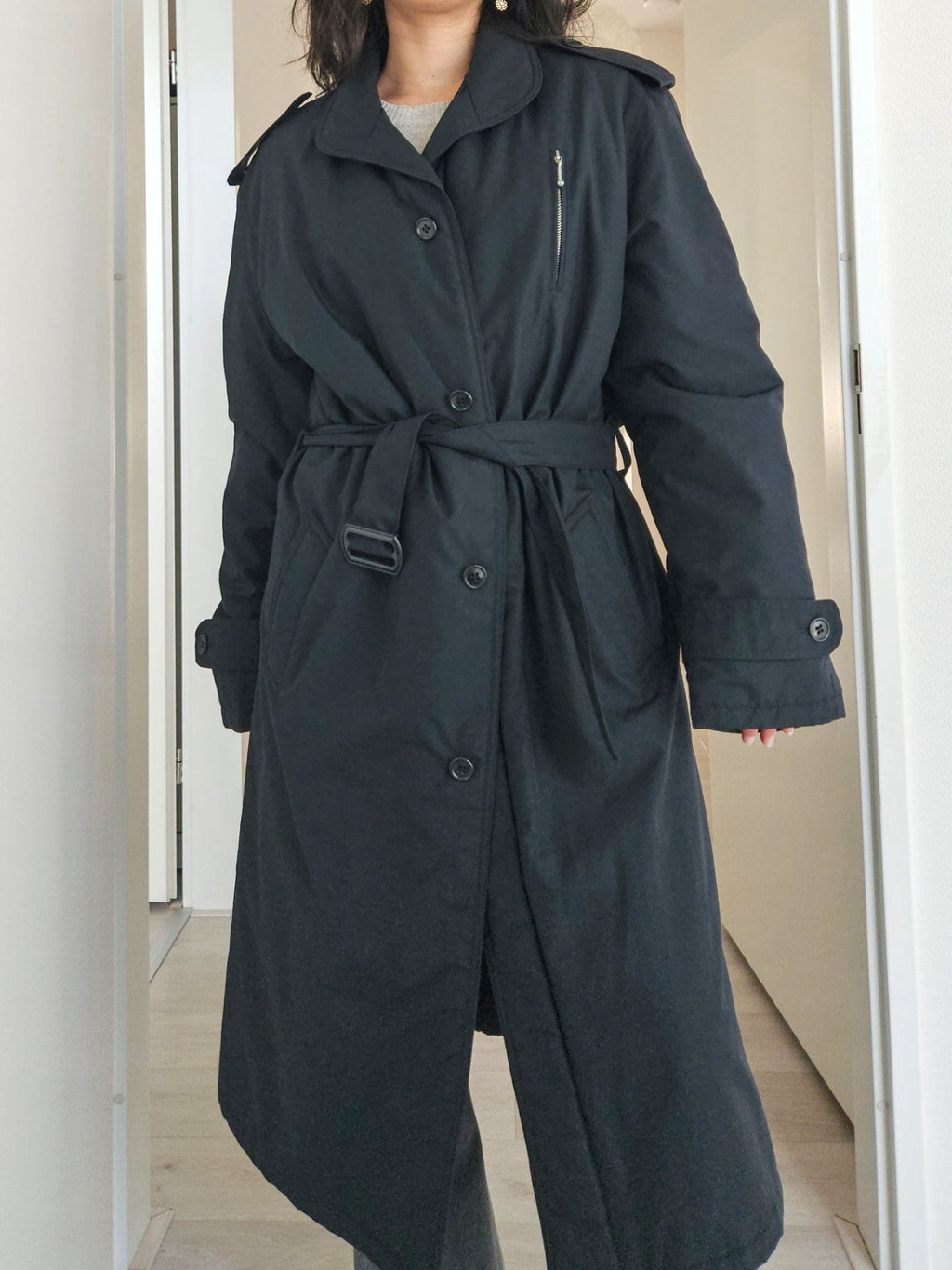 Mare - gewatteerde trenchcoat | XXL