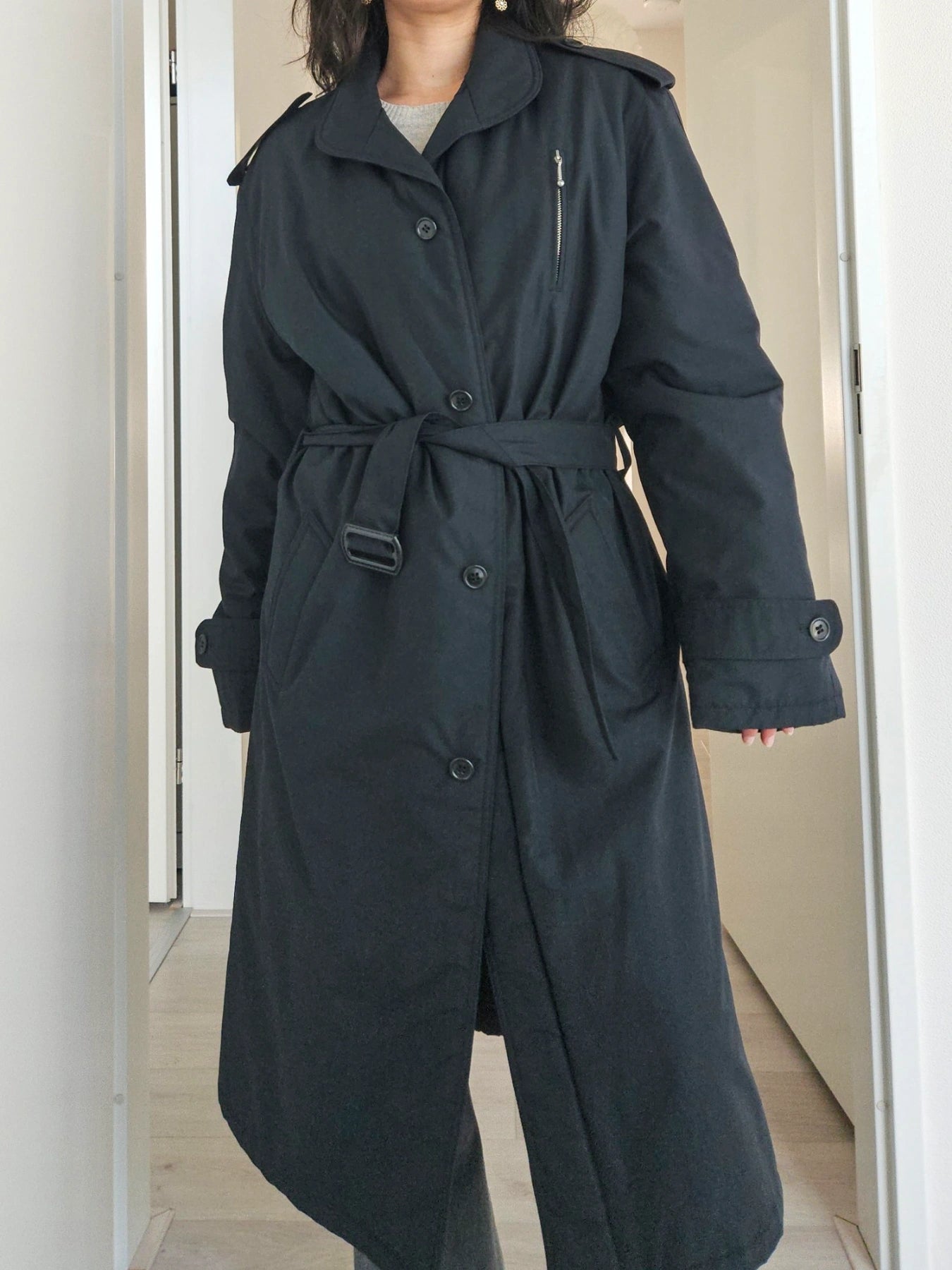 Mare - gewatteerde trenchcoat | XXL
