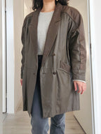 Norma - lichtbruine leren jacket | L
