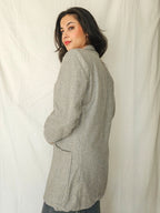 Helena - geruite blazer, wol | M