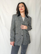 Clio - visgraat blazer, wol | L/XL
