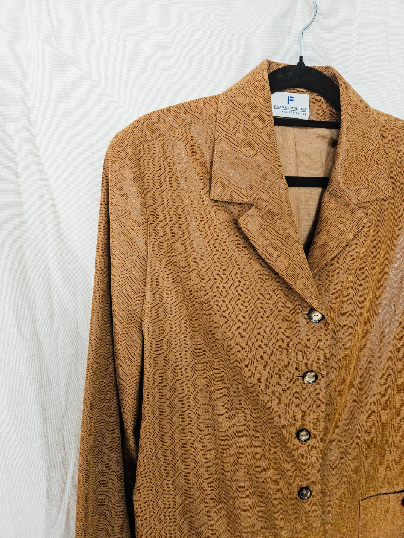 Ronja - bruine vintage tussenjas | XL