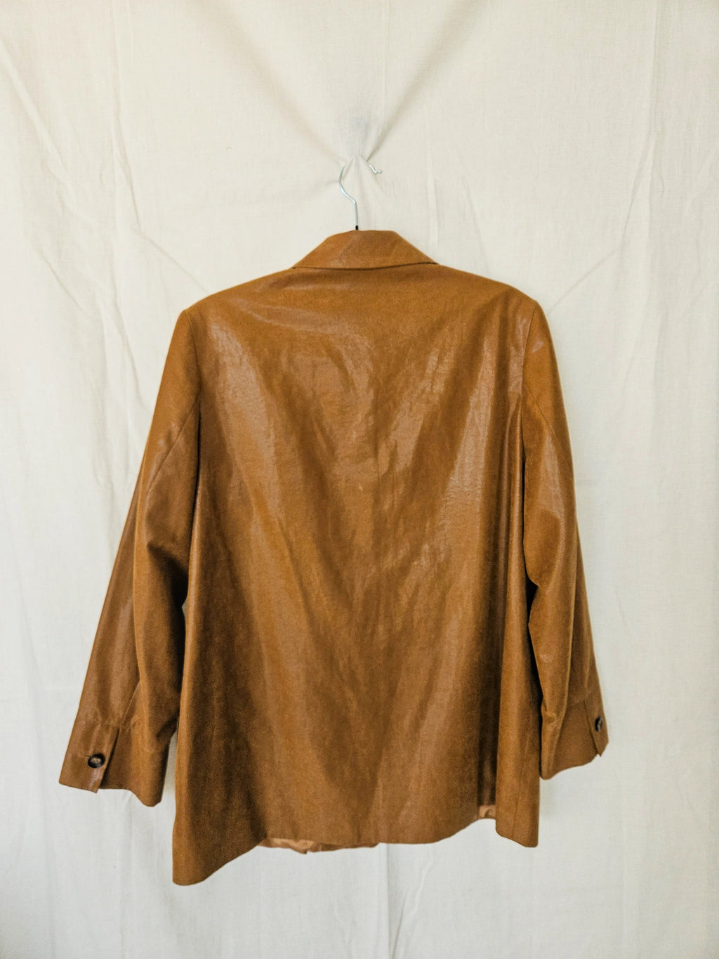 Ronja - bruine vintage tussenjas | XL