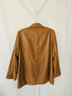 Ronja - bruine vintage tussenjas | XL