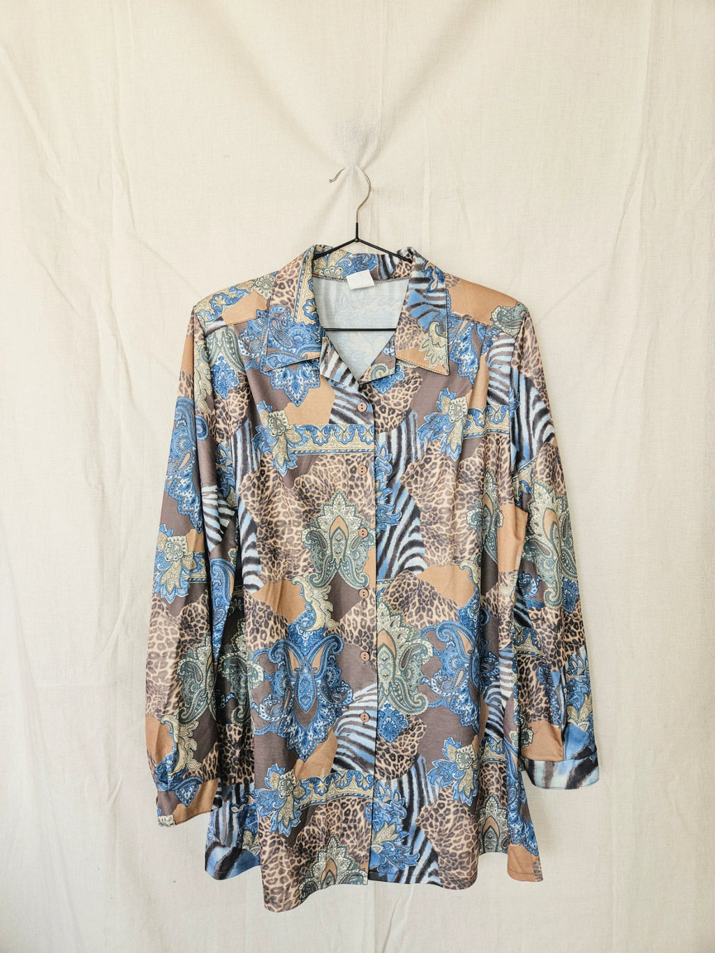 Ismene - vintage blouse barok stijl | XXL