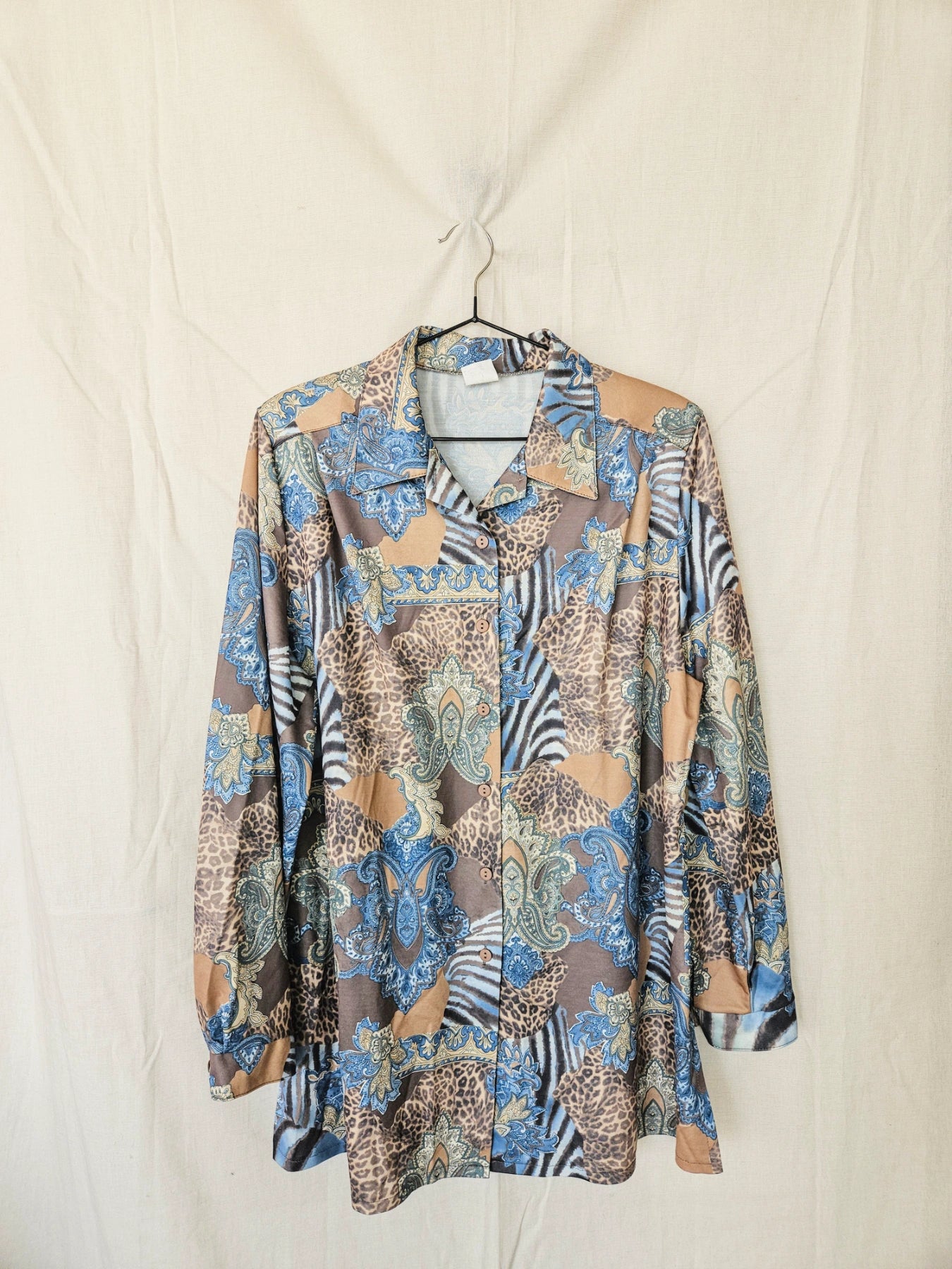 Ismene - vintage blouse barok stijl | XXL