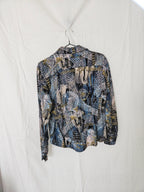 Astra - vintage blouse met goud | M