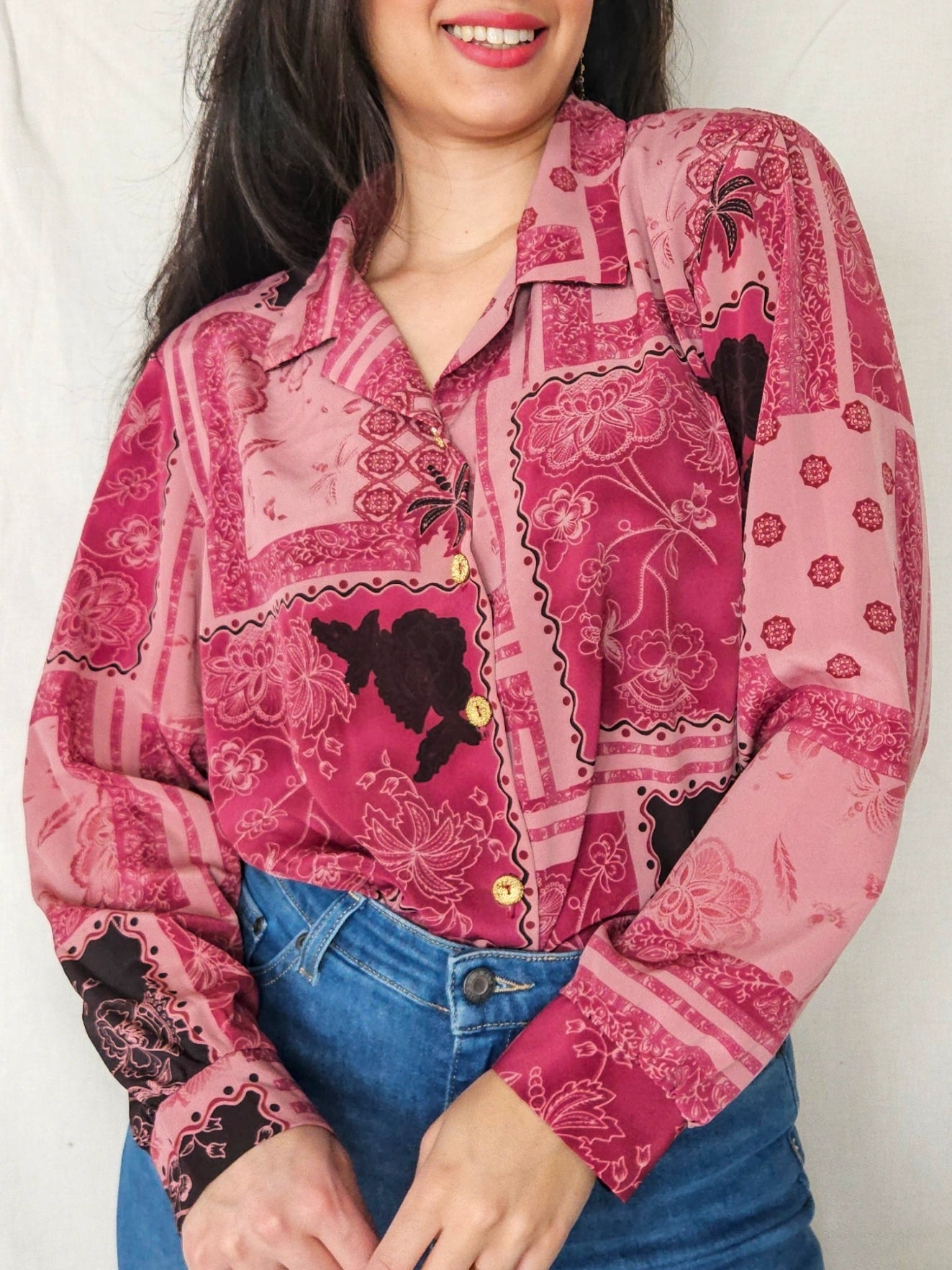 Romy - vintage blouse | XL