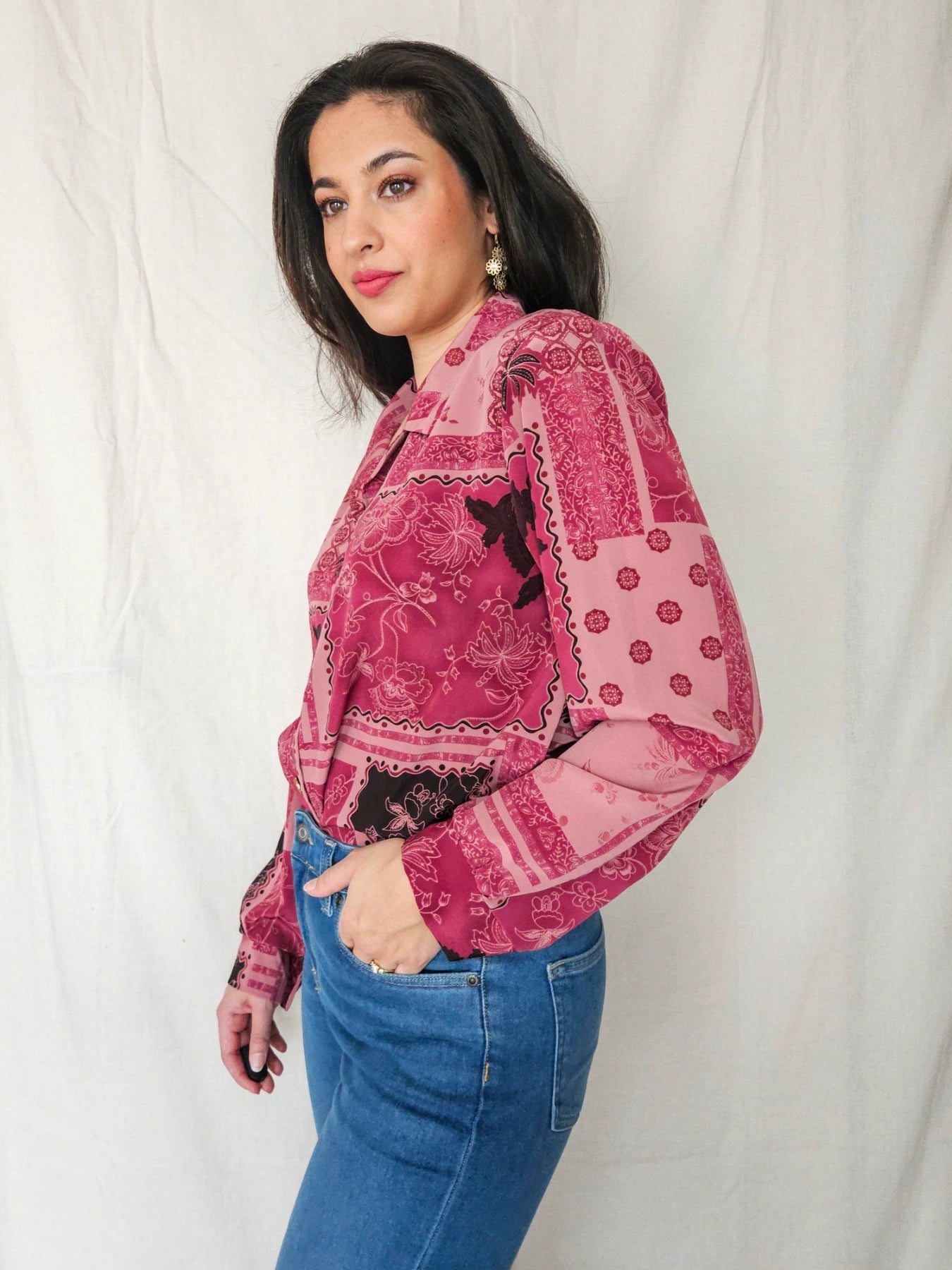 Romy - vintage blouse | XL