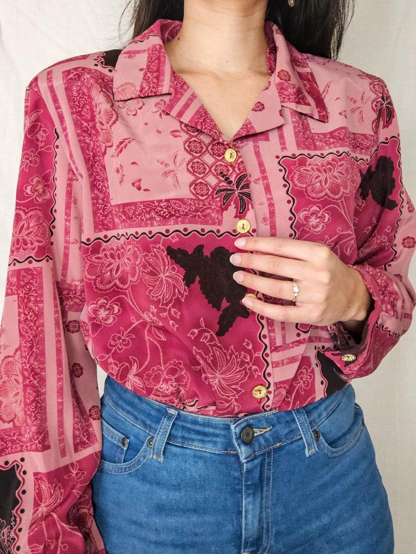 Romy - vintage blouse | XL