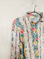 Lucia - romantische vintage blouse, viscose | S