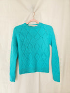 Billie - gebreide vintage trui, scheerwol | XS/S