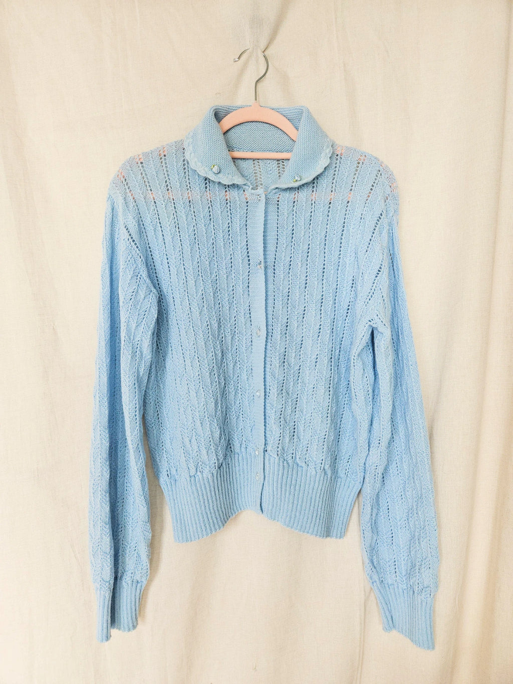 Xanthe - romantisch gehaakt vintage vest | XXL