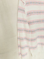 Suze - vintage trui met ruffles | M
