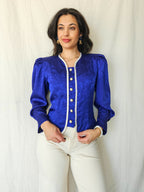 Vintage top 80s shine | S
