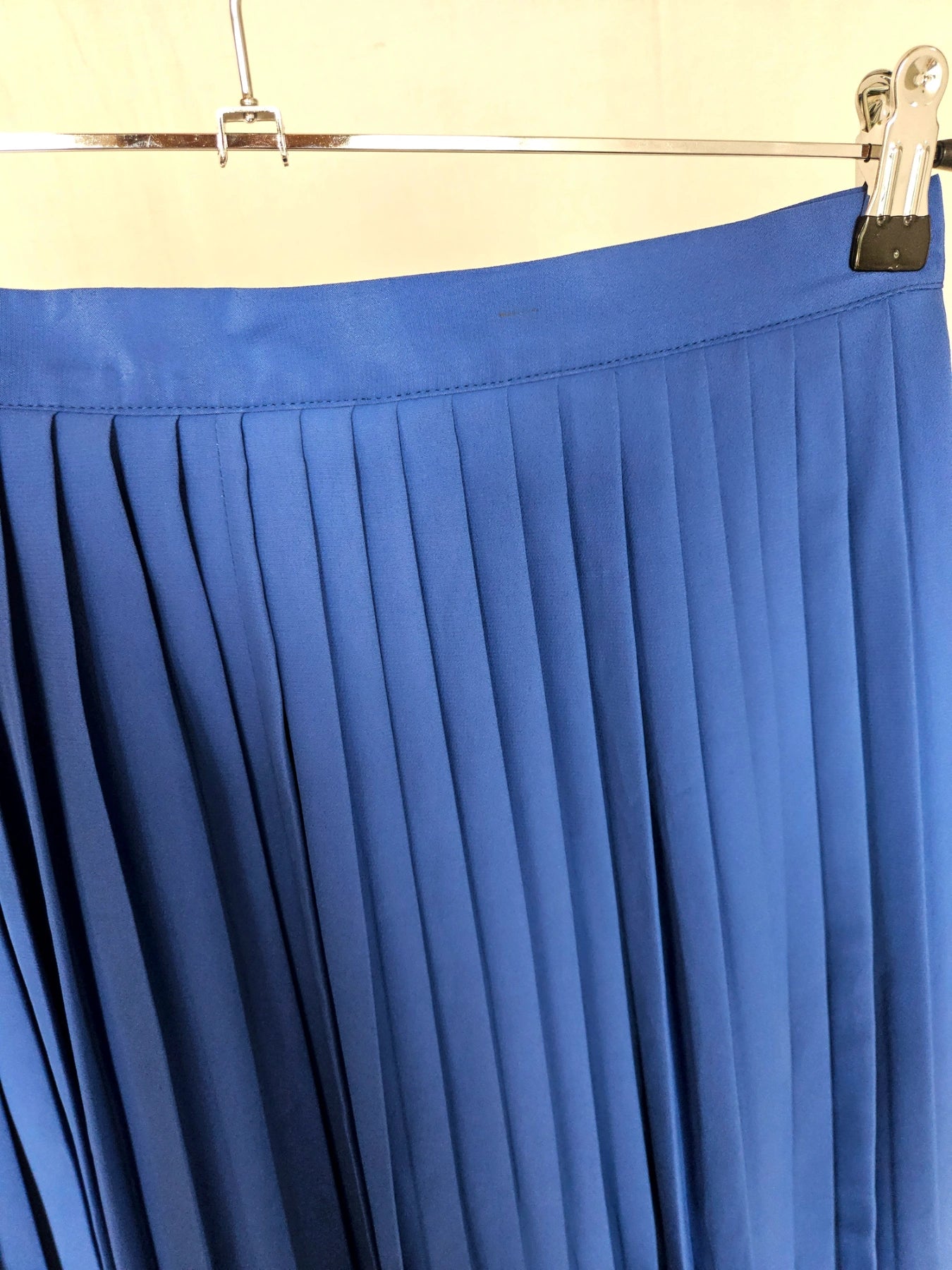 Aster - blauwe plooirok | XL