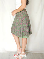 Linnea - korte vintage rok, katoen | S