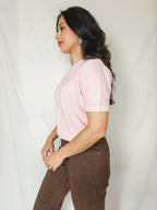 Lena - gebreide vintage top | M