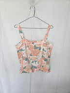 Gaia - linnen vintage top | M