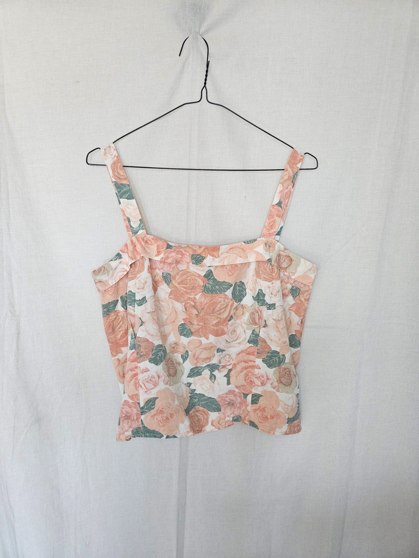Gaia - linnen vintage top | M