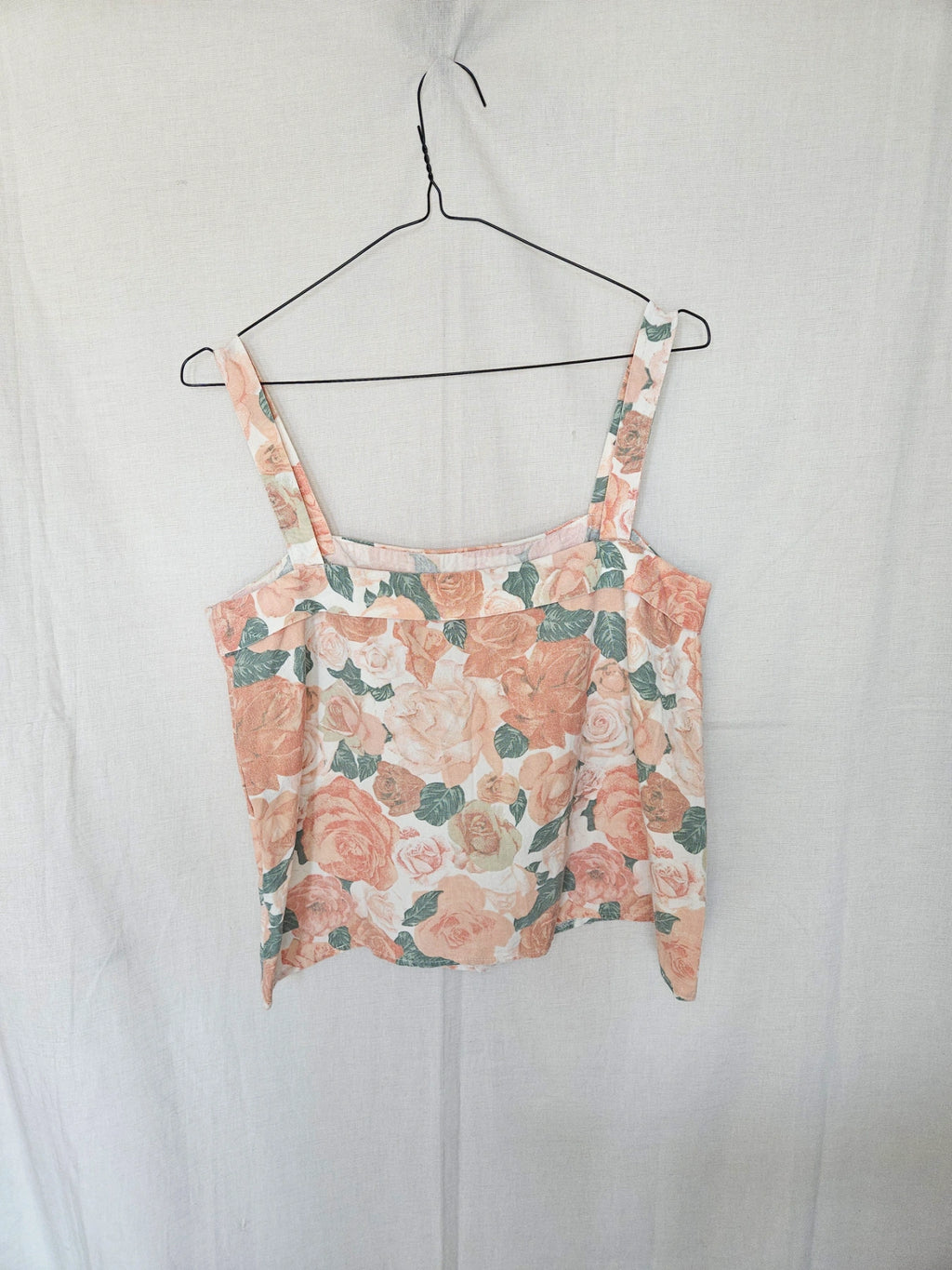 Gaia - linnen vintage top | M