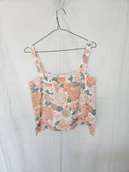 Gaia - linnen vintage top | M