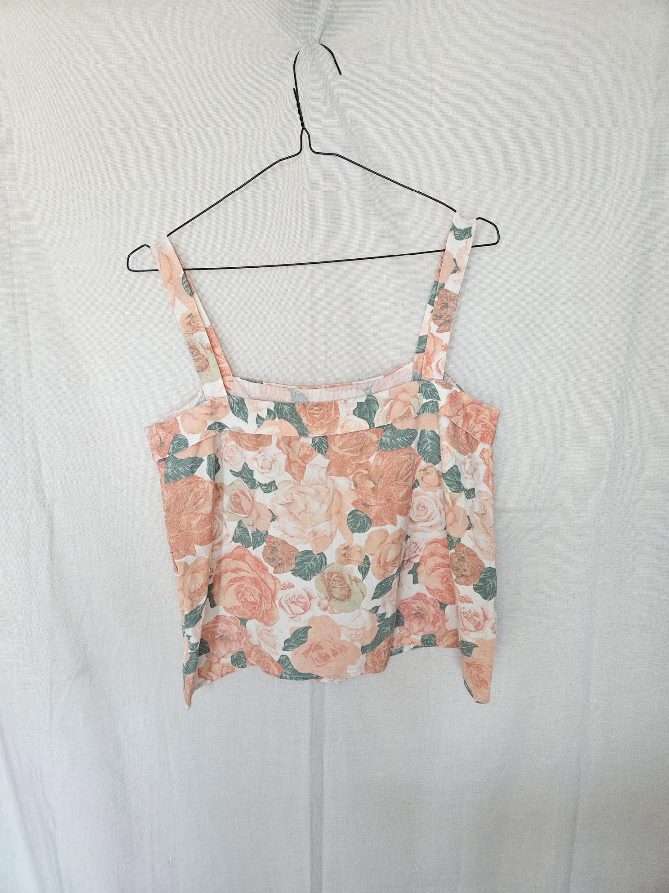 Gaia - linnen vintage top | M
