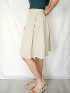 Penelope - beige A-lijn vintage rok | L/XL (kopie)